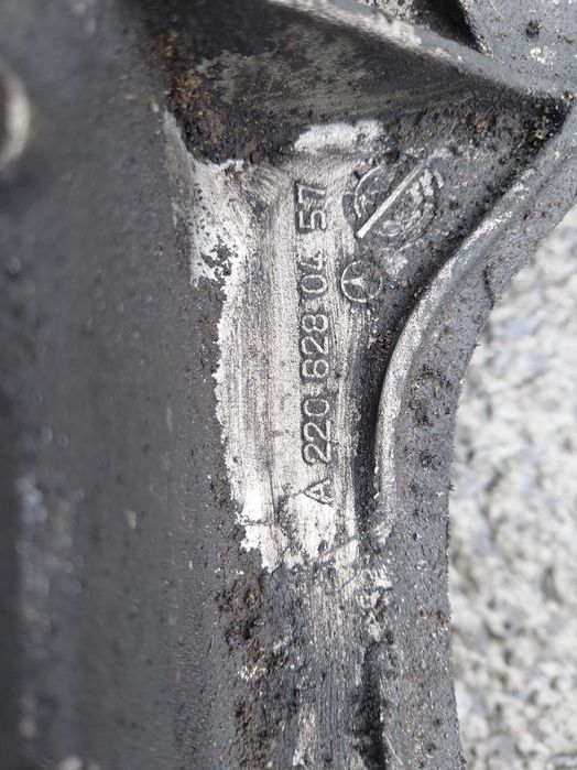 Mercedes Benz S W220 Sanki Wózek Belka Kołyska Trawers Przód Przednie