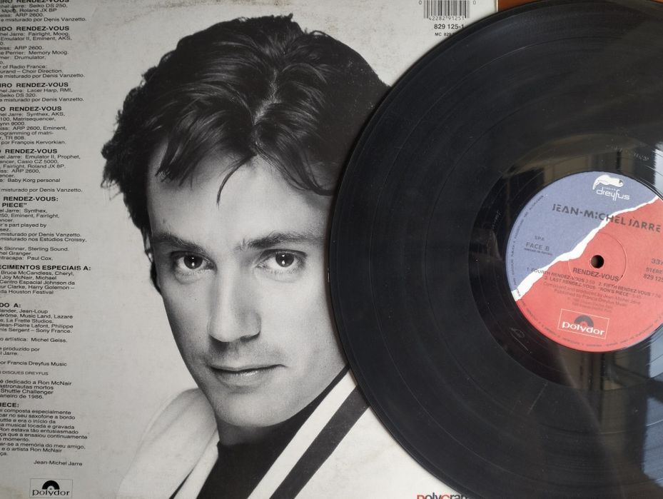 Disco de vinil LP Jean Michel Jarre - Rendez-Vous