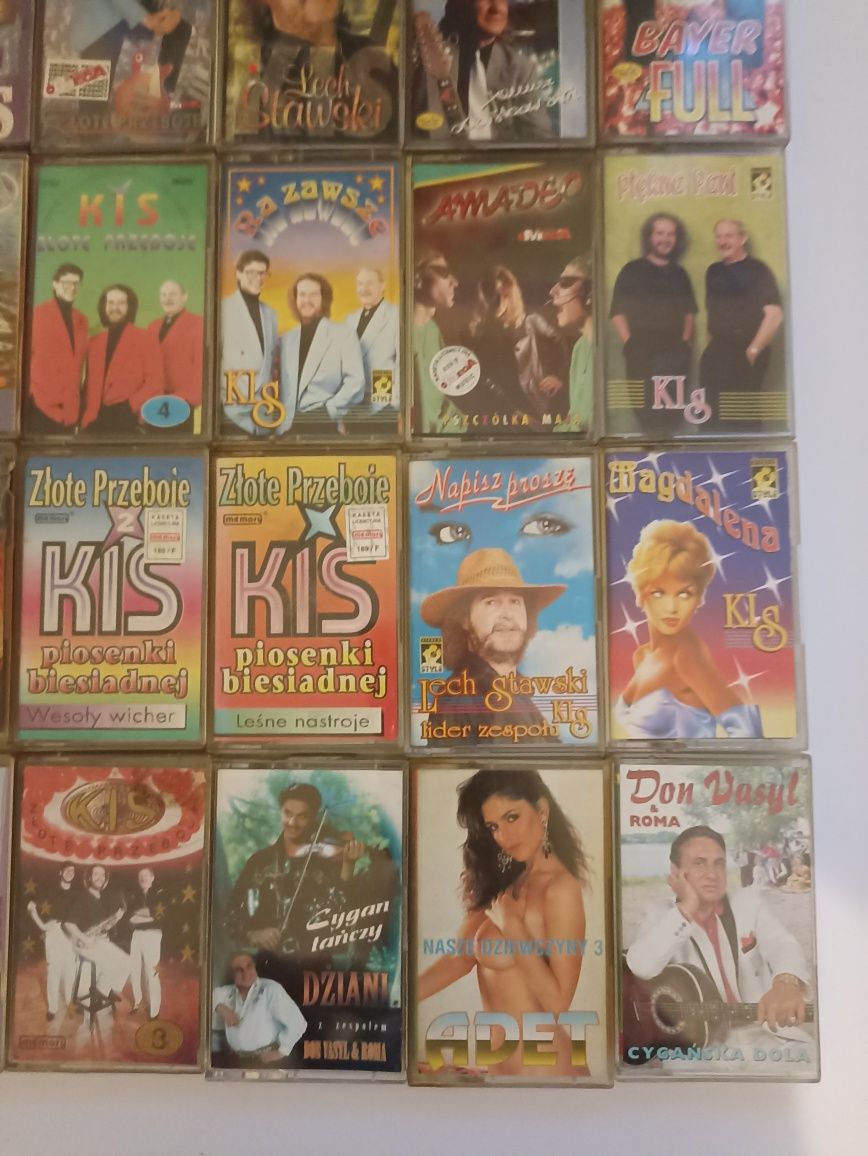 Disco Polo zestaw 20 kaset audio