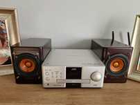 Wieża JVC ex-ak1, Victor Company, woodcone.  Japan
