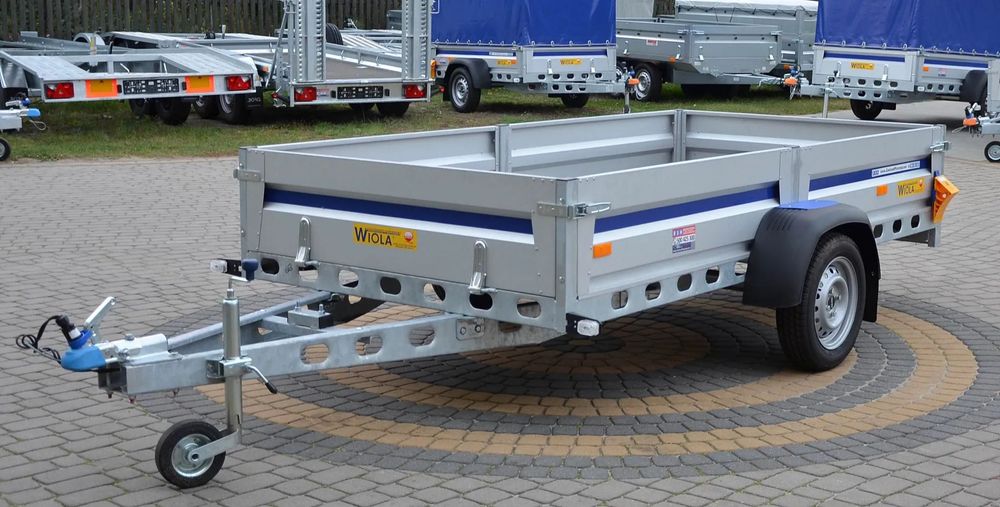 Wiola PRZYCZEPKA SAMOCHODOWA  SILEZIA 2,92X1,42M, DMC:750KG  Przyczepka samochodowa WIOLA Silezia