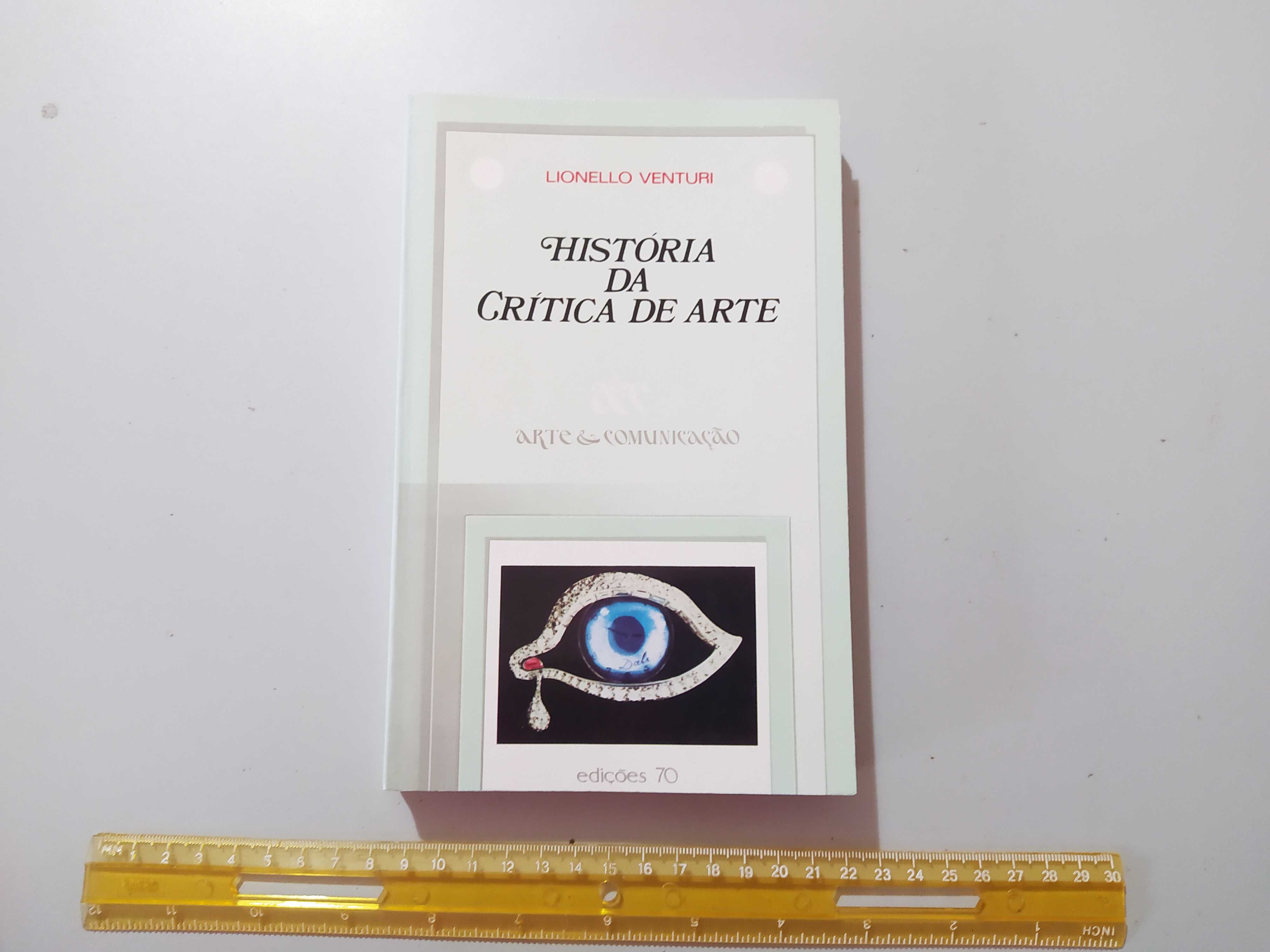 Livro - História da crítica de arte - Lionello Venturi