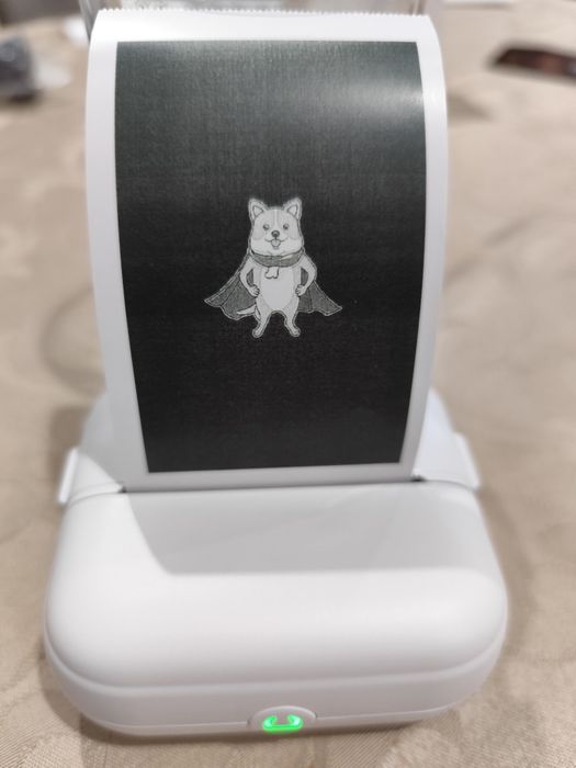 Mini impressora a bateria