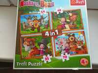 Puzzle Trefl Masza i Niedźwiedź