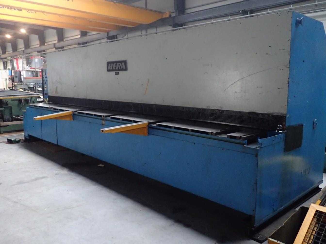 Gilotyna hydrauliczna nożyce gilotynowe do blach HERA HSS4 / 6m / 4mm