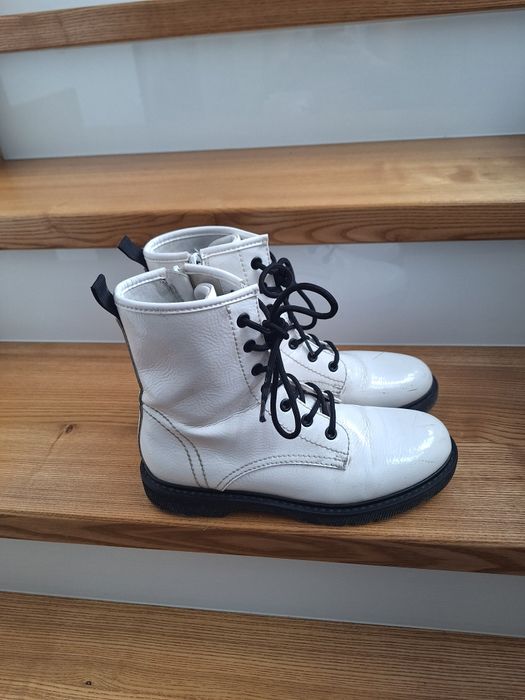 Botki rozm 38  biale