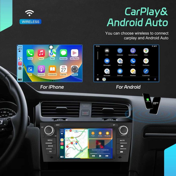 Rádio 4/64GB BMW Série 3 (E90) - CarPlay | Android Auto | WiFi | NOVO