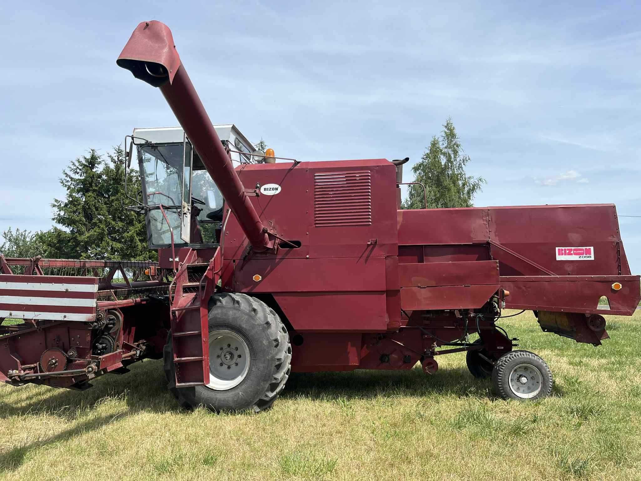 Sprzedam Bizon Z056 Super, Heder, Stół do rzepaku, Wózek