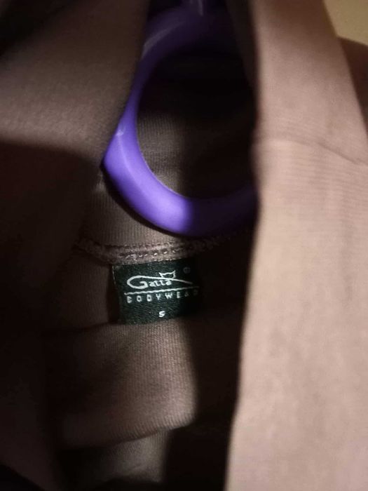 Fioletowo-beżowa funika Gatta z golfem rozmiar S