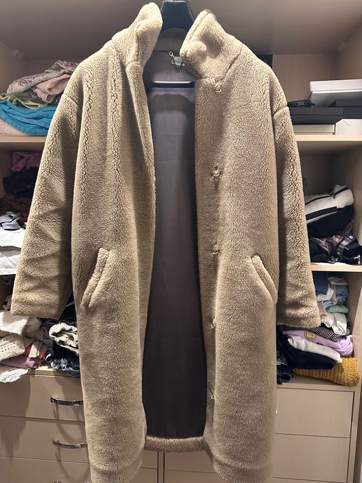 Еко-шуба зі стриженого хутра вівці