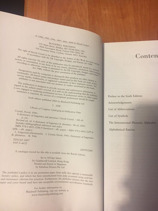 A Dictionary of Linguistics and phonetics- David Crystal-LINGWISTYKAf