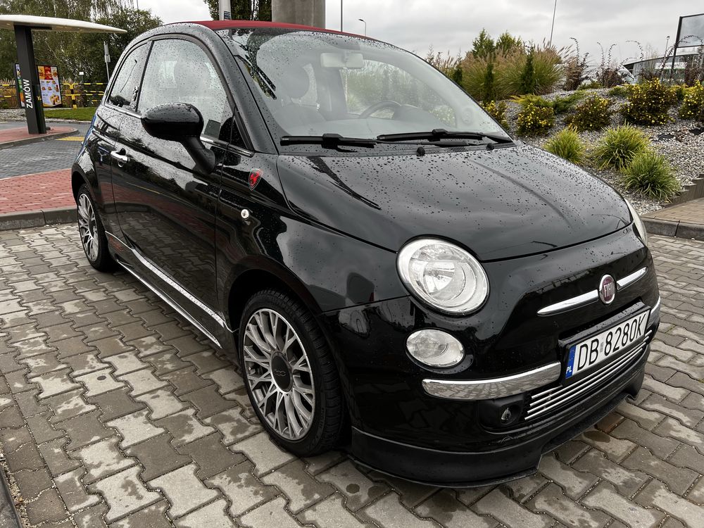 Fiat 500C wizualnie jak Abarth, aktywny wydech