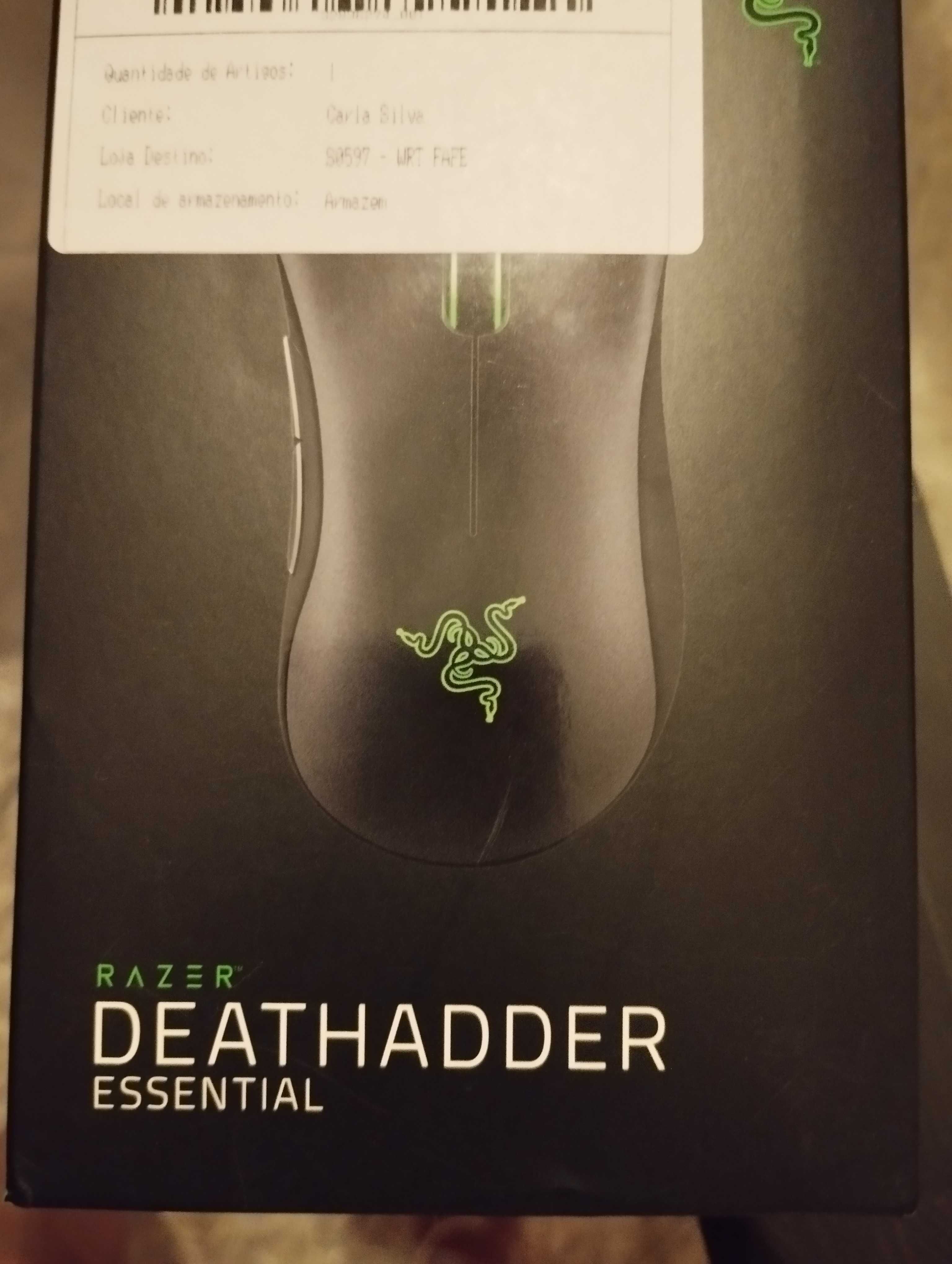 Rato gaming Razer Deathadder Essencial