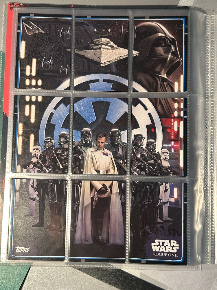 Kompletny album Topps Star Wars Gwiezdne Wojny Rouge One Łotr