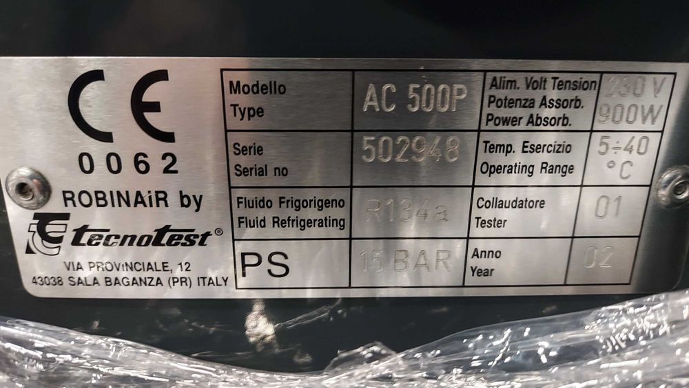 Stacja obsługi klimatyzacji ROBINAIR AC 500 Pro