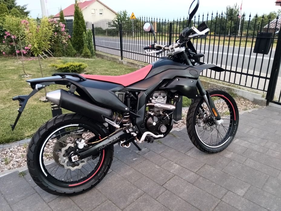 Malaguti XSM 125 kat A1/B z Niemiec Transport