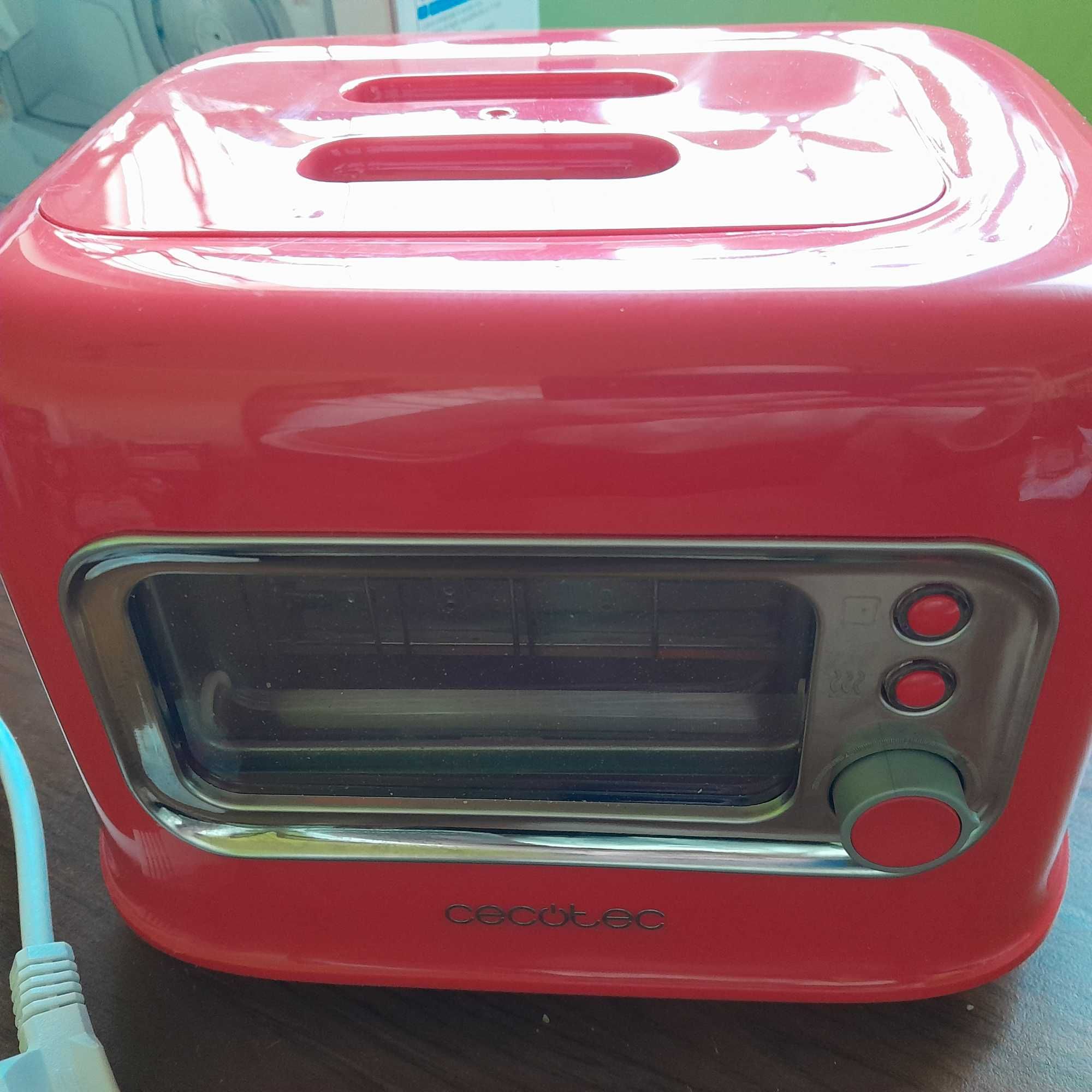 Cecotec Toster pionowy RetroVision Red