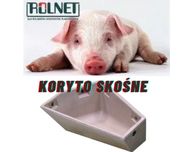 Koryto skośne do klatki porodowej , prawe