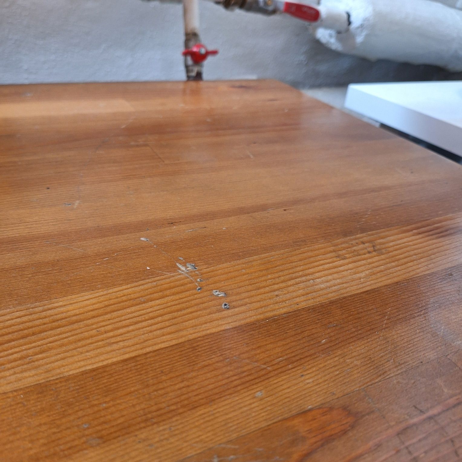 Stół Drewniany Odkręcane Nogi Prostokątny