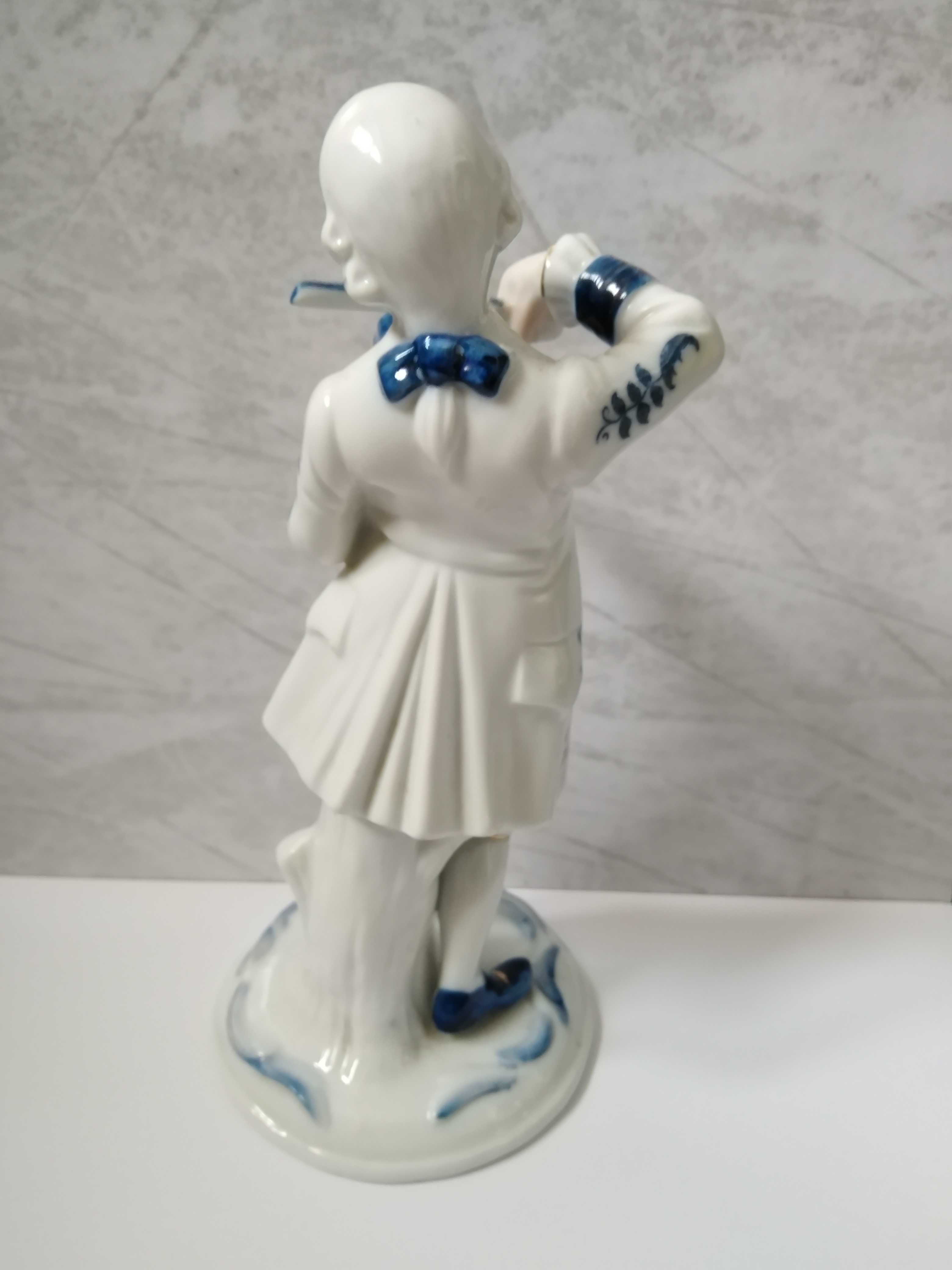 Stara Porcelana Figurka Skrzypce Niemcy