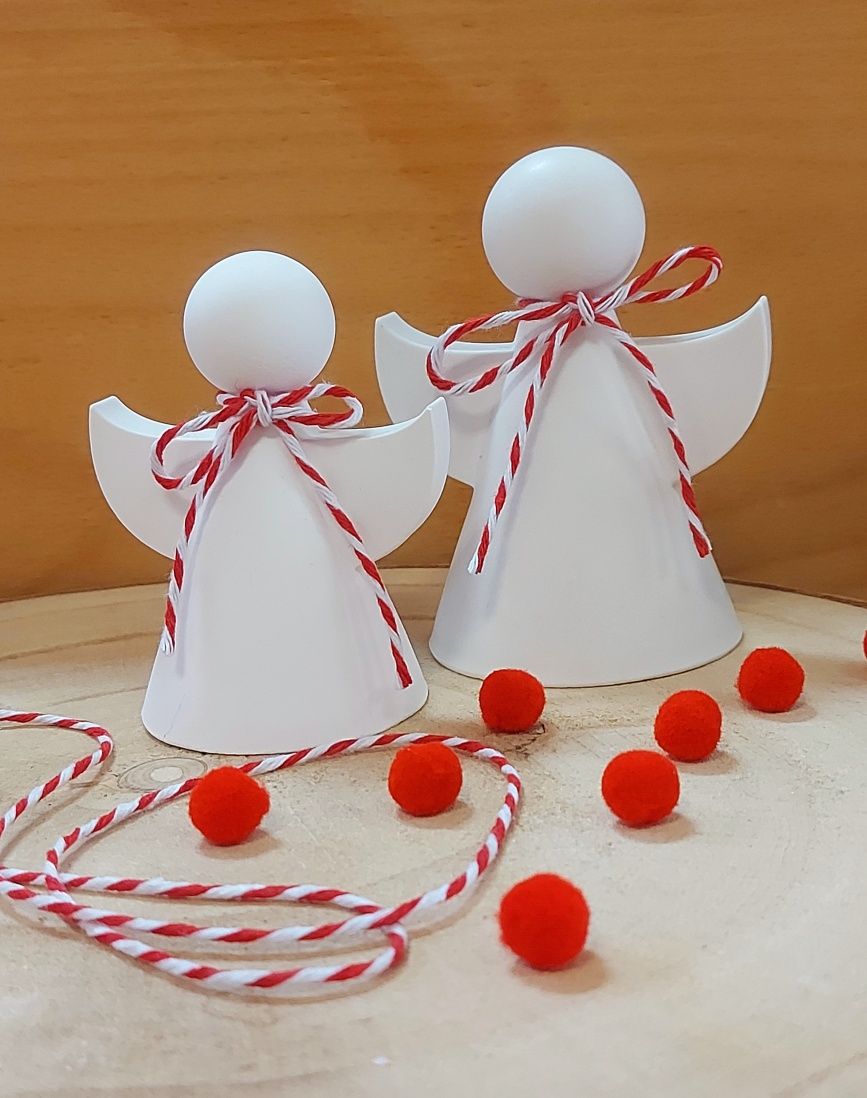 Anjos em gesso perfumado