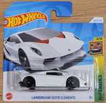 Lamborghini Sesto Elemento biały Hot Wheels