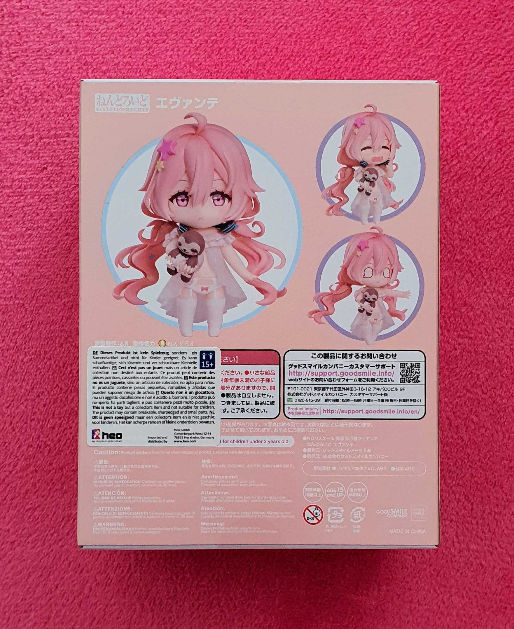 Nendoroid Evanthe RED Pride of Eden figurka anime cute kawaii