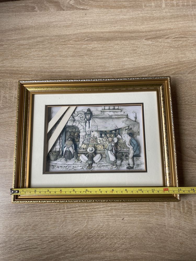 Replika obrazu 3D - Anton Pieck