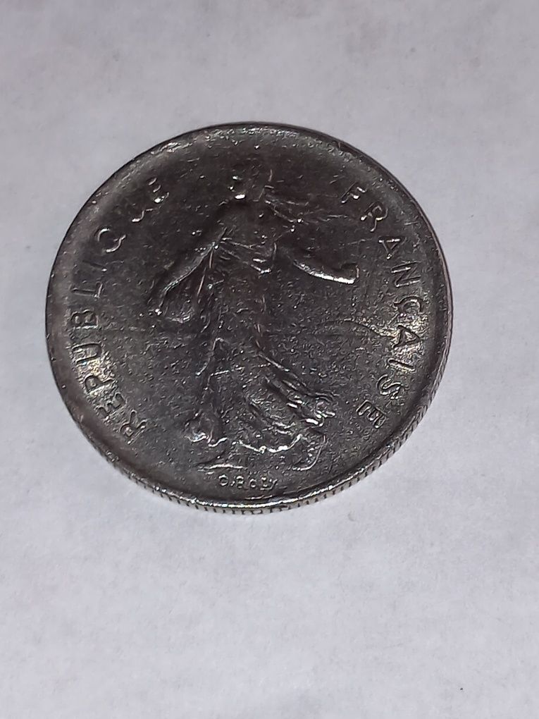 Moeda 5 francs 1971