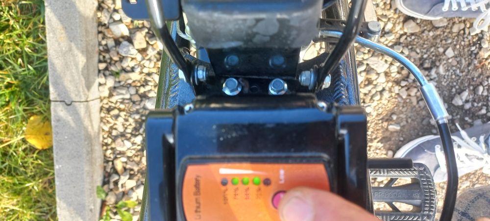 Rower elektryczny Prophete Alu stan bdb