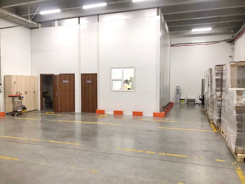 5000  м2 готовий склад клас А оренда траса на Житомир.Стелажі на запит