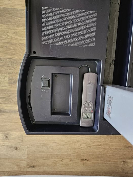 мобільний солярій philips hb 875 б/у / домашній солярій