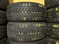 2X Opony Zimowe 225/55R16 95H LASSA SNOWAYS ERA 5.5MM Sprawdzone Całe!