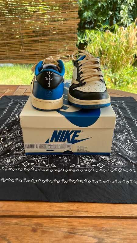 Jordan 1 Retro Low OG SP Fragment x Travis Scott R.43