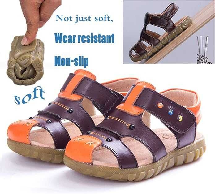 Nowe dziecięce buty skórzane / sandały / sandałki Oxford / R-32 !3224!