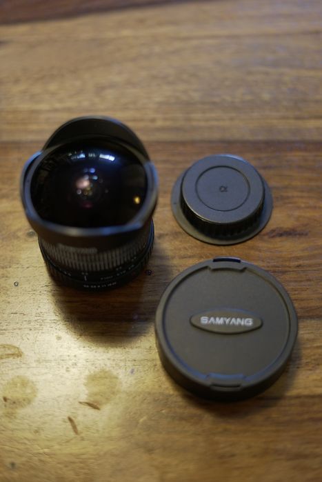 Samyang 8mm f3.5 Fish Eye CS Sony A