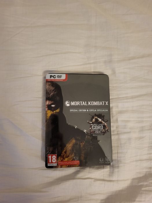 pc Nowa Bieużywana Polska Wersja Gry  Mortal Kombat X Edycja Specjalna