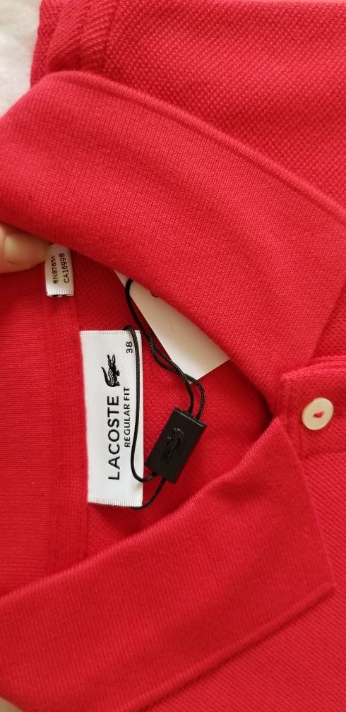 Lacoste поло женская футболка, р.38, оригинал