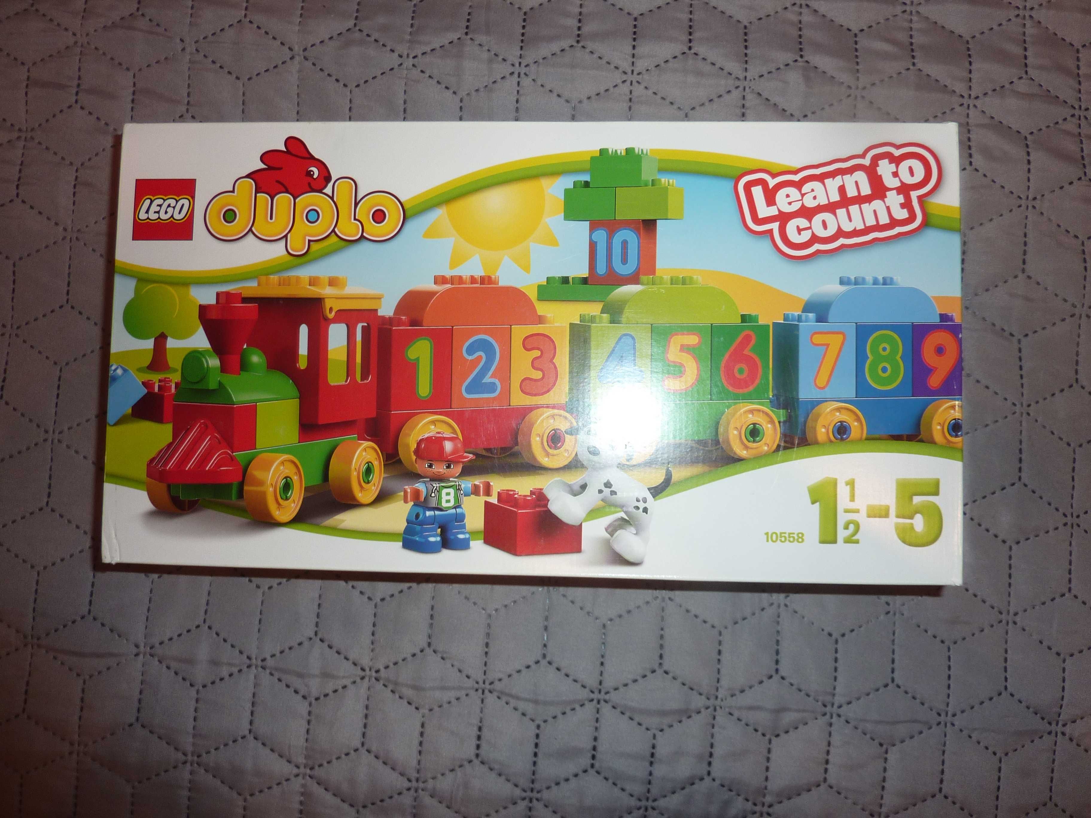 Lego Duplo 10558 Pociąg z cyferkami stan idealny