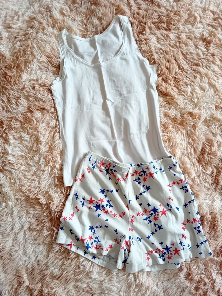 Piżama bawełna naturalna S/M