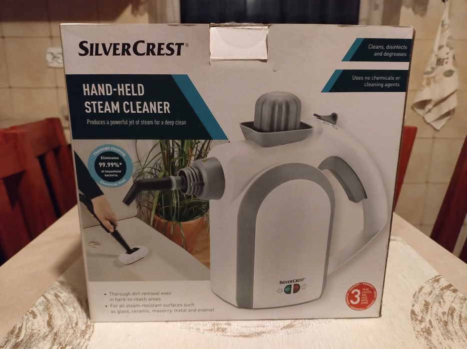 Odkurzacz ręczny parowy