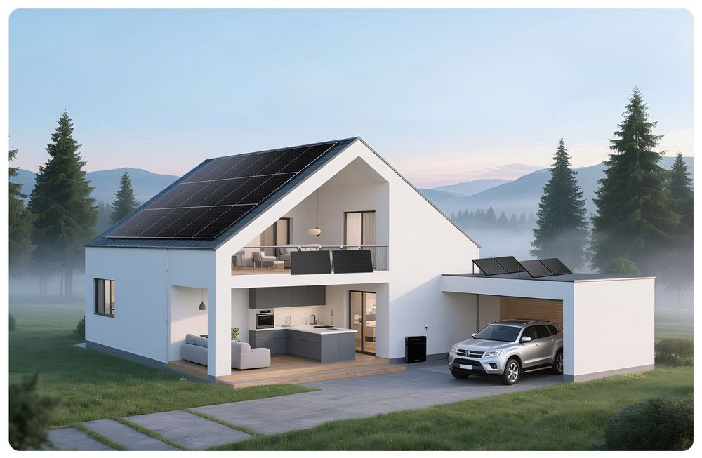 Magazyn Energii do mieszkań fotowoltaika balkonowa  off grid AI