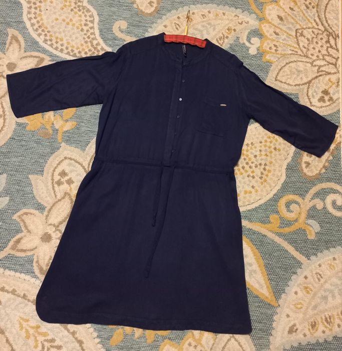 Granatowa sukienka moodo