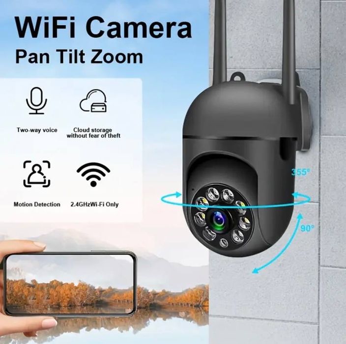 Wi-Fi Камера Нічного Видіння - Бездротовий