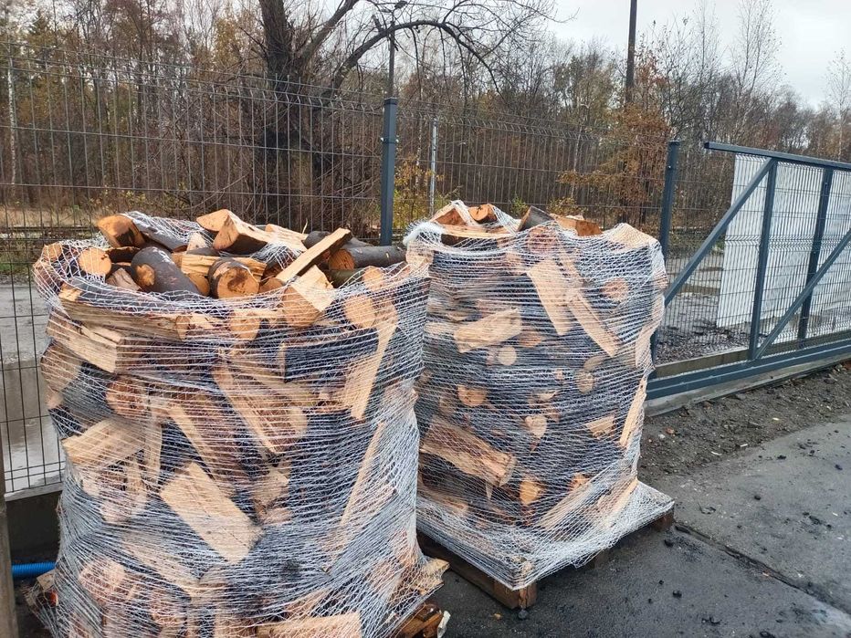 Drewno kominkowe opałowe DĄB BUK BRZOZA