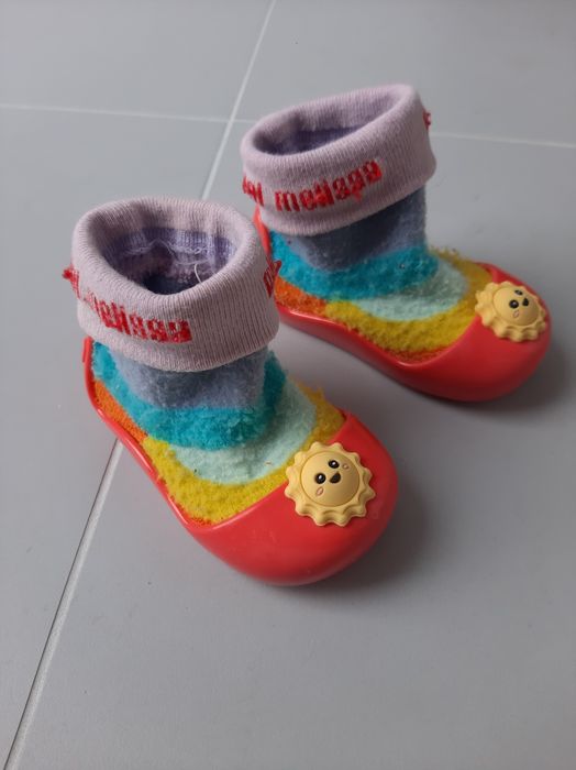 Mini Melissa buciki Skarpeto kapcie Alpha Play Sunny roz.18
