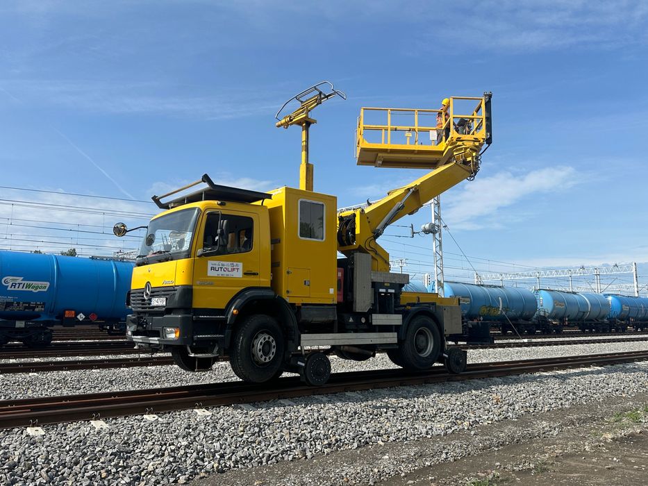 MERCEDES Podnośnik/Podest do TRAKCJI - dwudrożny dwudrogowy szynowy