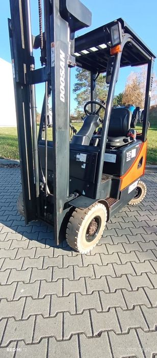 Doosan Pro 5 g15  Wózki widłowe doosan Pro 5 g15 pierwszy właściciel UDT salon serwis