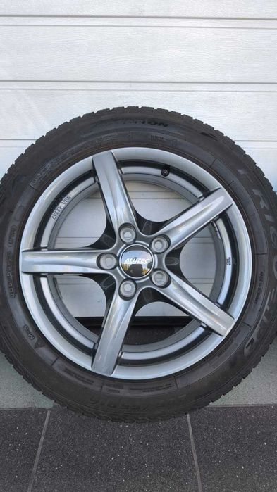 Koła Audi Vw Skoda Seat 16'' 5x112 opony zima 205/55/16 (OL1950)