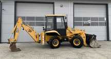 JCB 2cx Koparko-ładowarka  3 łyżki Szczęka 3 sekcja 4 koła skrętne Sprowadzona Brutto CAT JCB 3cx